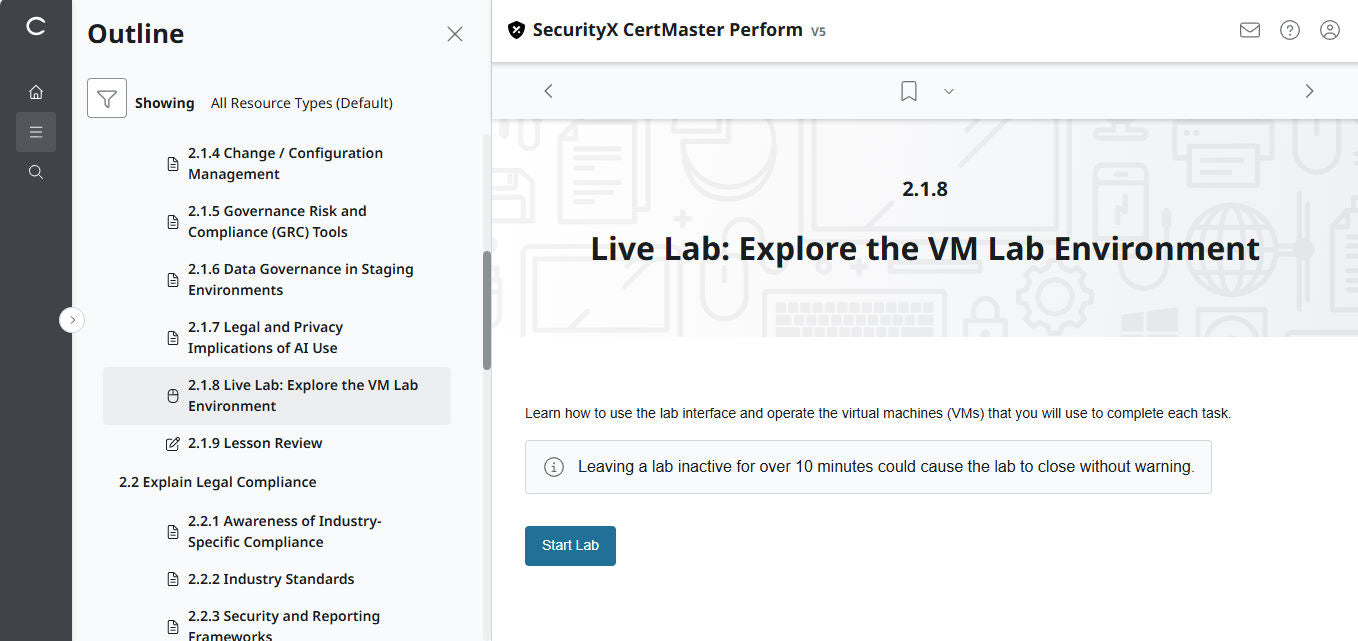 Best Value : CertMaster Perform  CompTIA SecurityX (Exam CAS-005) - 3 Month, No Access Code