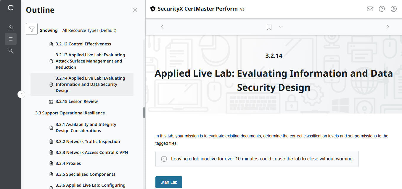 Best Value : CertMaster Perform  CompTIA SecurityX (Exam CAS-005) - 3 Month, No Access Code